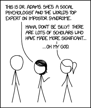XKCD: Impostor Syndrome