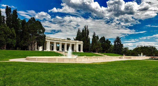 Cheesman Park in Denver, Colorado (I went ghost hunting here once)